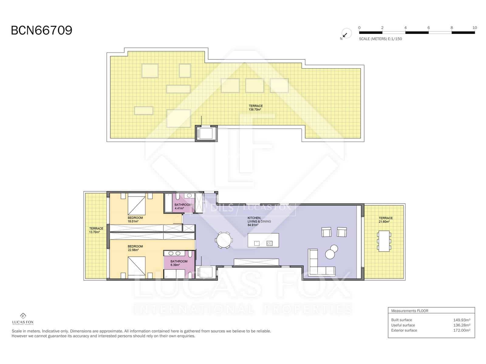 2 soverom Leilighet til leie i Barcelona by - € 12 000 (Ref: 9961701)