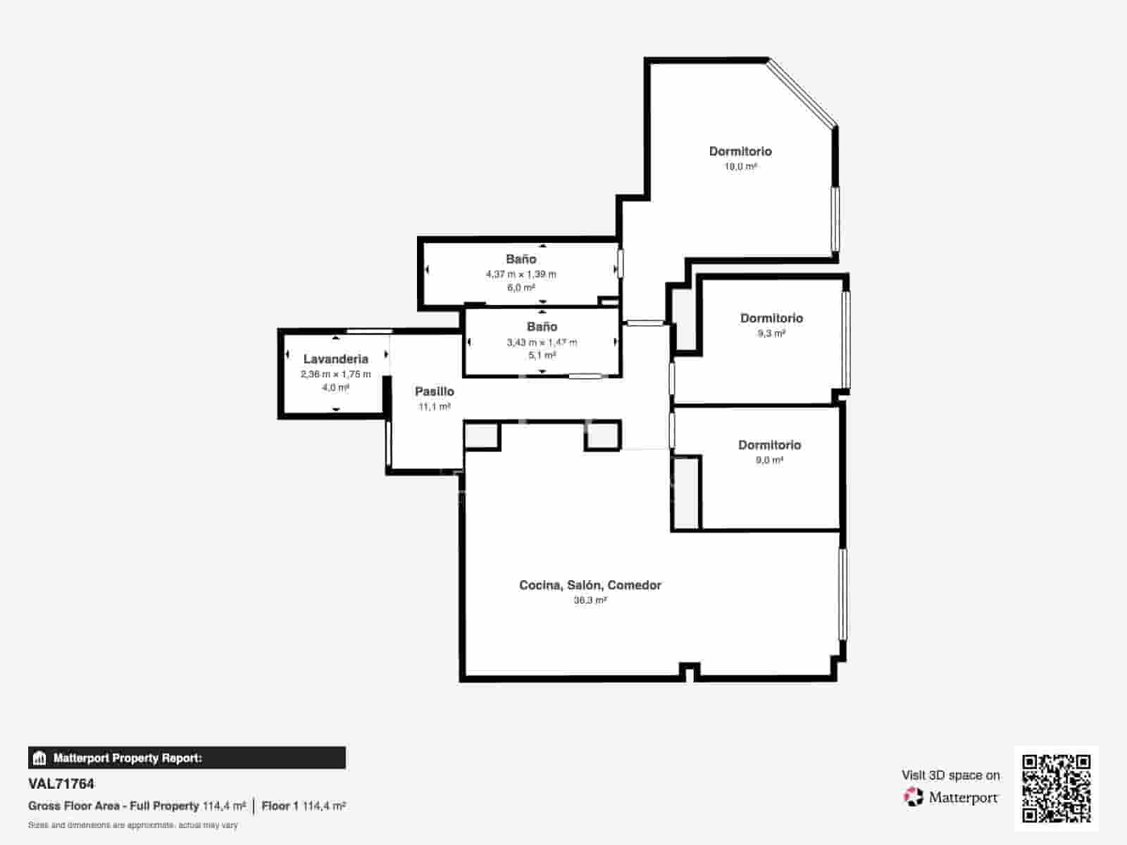 3 sypialnia Apartament na sprzedaż w Miasto Walencja - 650 000 € (Ref: 9965554)