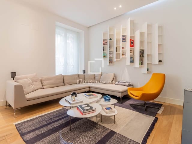 Appartement de 3 chambres à louer à Recoletos, Madrid ville - 11 000 € (Ref: 9965668)
