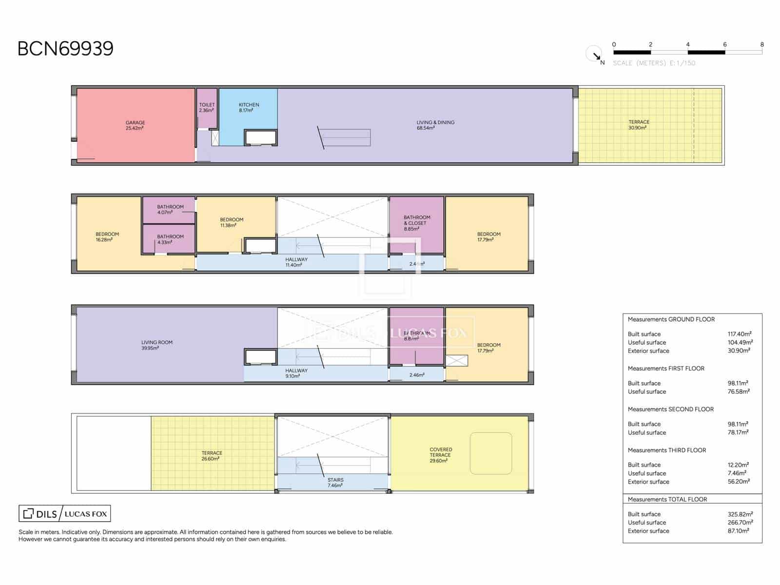 4 bedroom Villa for sale in Barcelona city with pool garage - € 1,300,000 (Ref: 9965782)