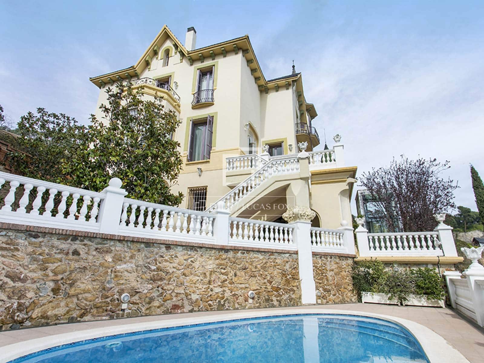 6 bedroom Villa for sale in Barcelona city with pool garage - € 5,980,000 (Ref: 9965873)