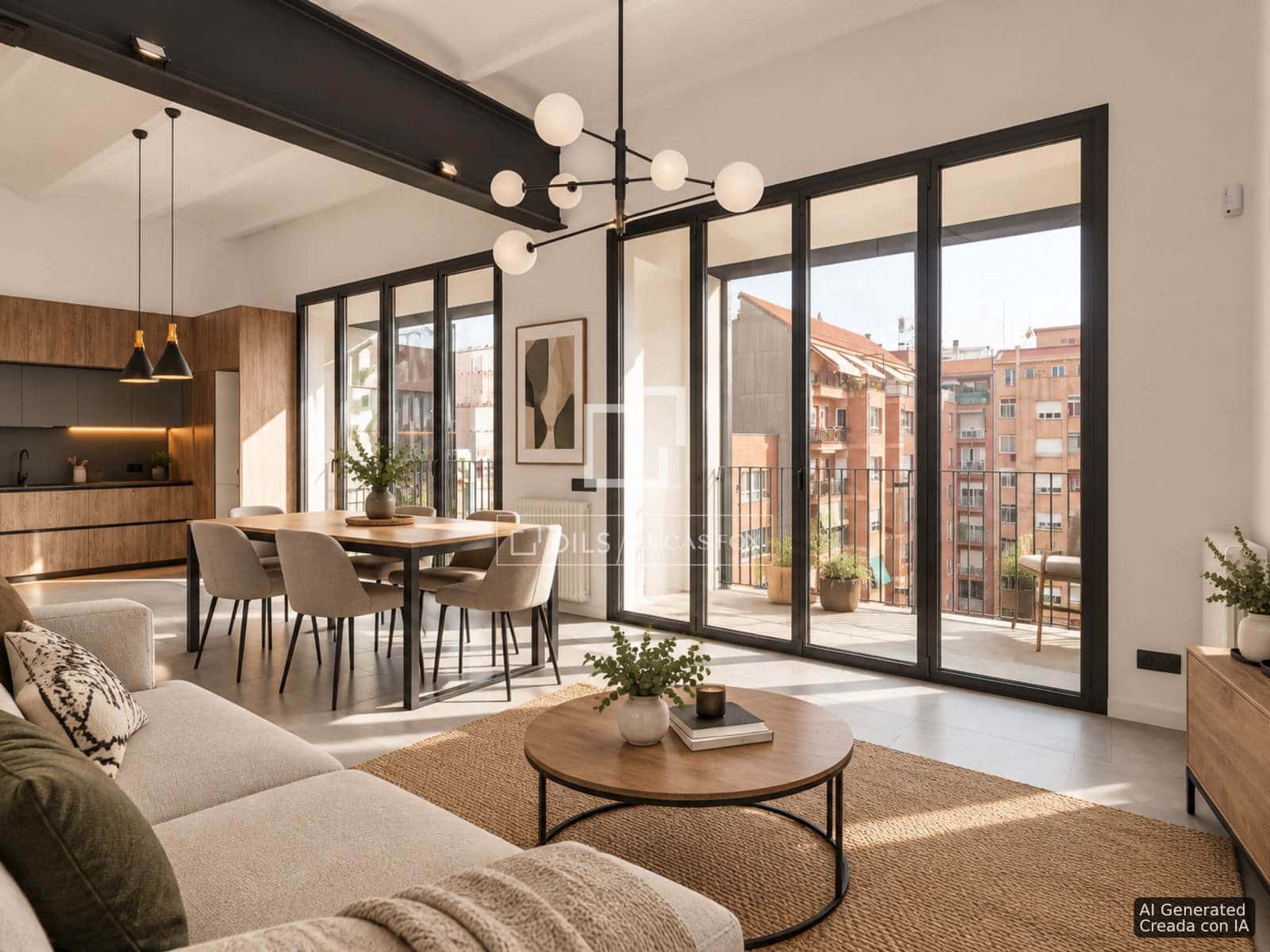 2 soveværelse Lejlighed til salg i Barcelona by med garage - € 830.000 (Ref: 9971435)