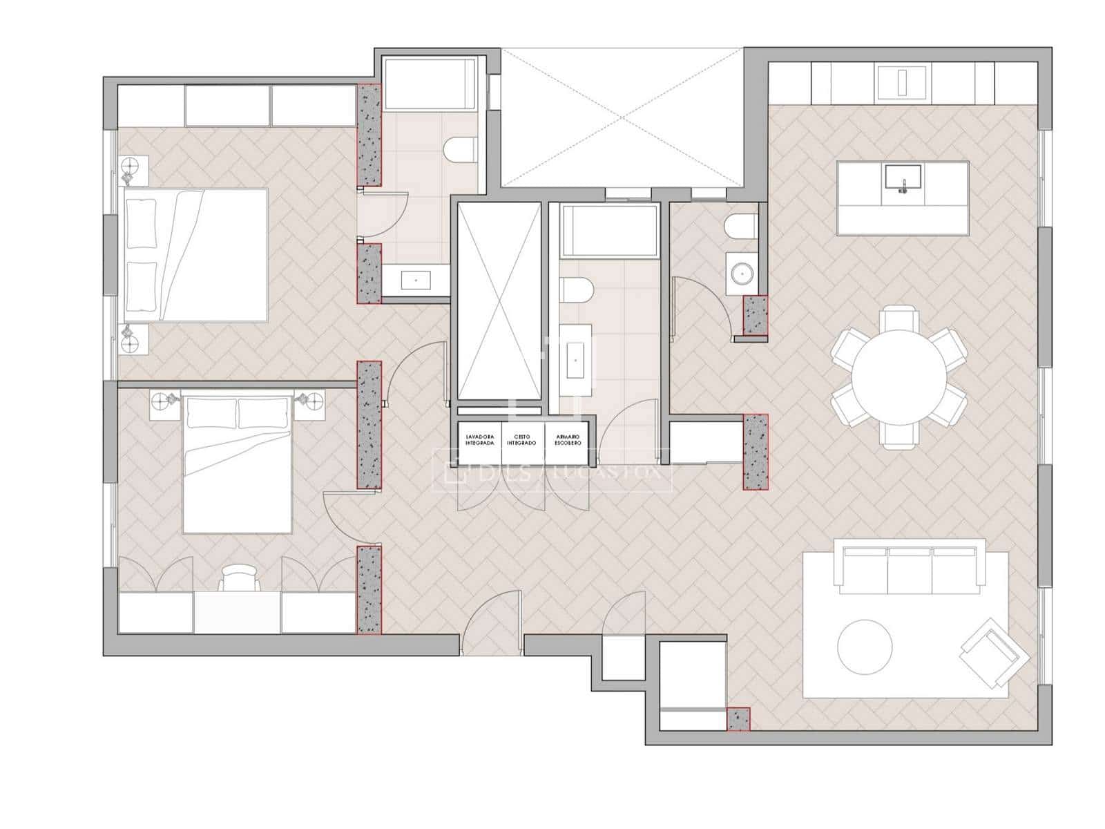 2 soverom Leilighet til salgs i Madrid by - € 1 180 000 (Ref: 9972285)