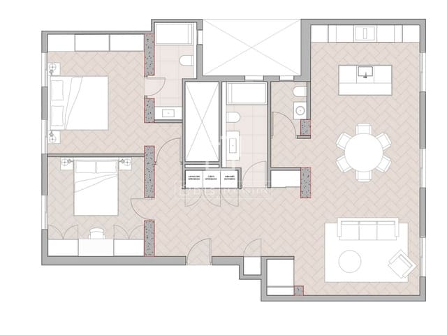 2 soverom Leilighet til salgs i Guindalera, Madrid by - € 1 180 000 (Ref: 9972285)
