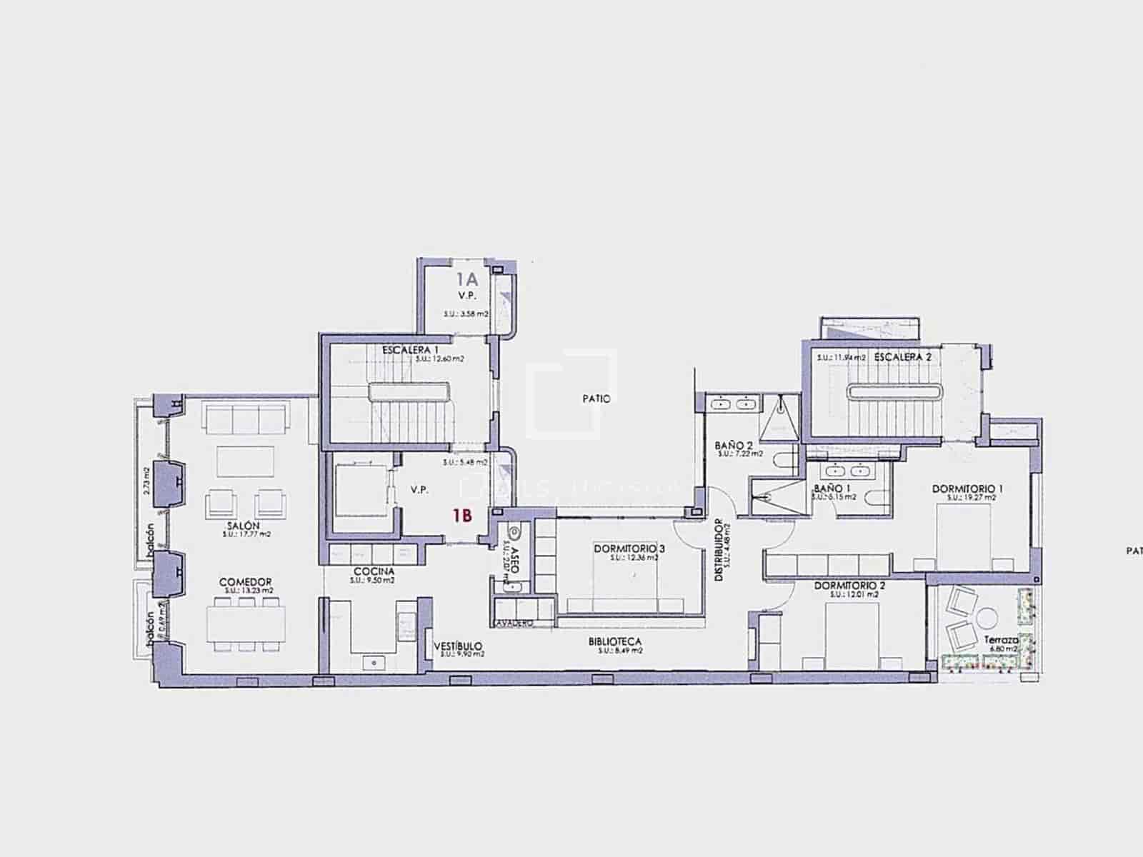 3 soverom Leilighet til salgs i Madrid by med svømmebasseng - € 3 785 000 (Ref: 9974368)