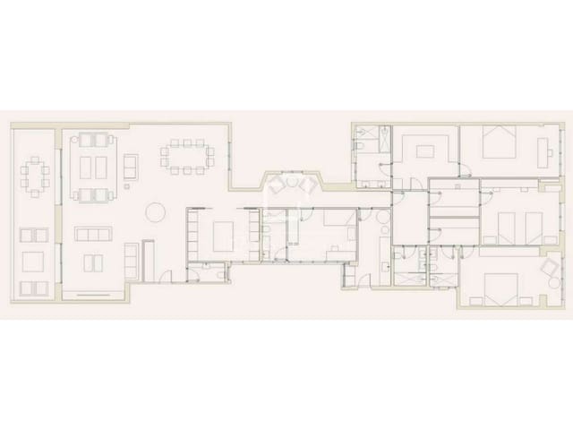 Apartamento de 4 habitaciones en Recoletos, Madrid ciudad en venta - 6.200.000 € (Ref: 9974370)