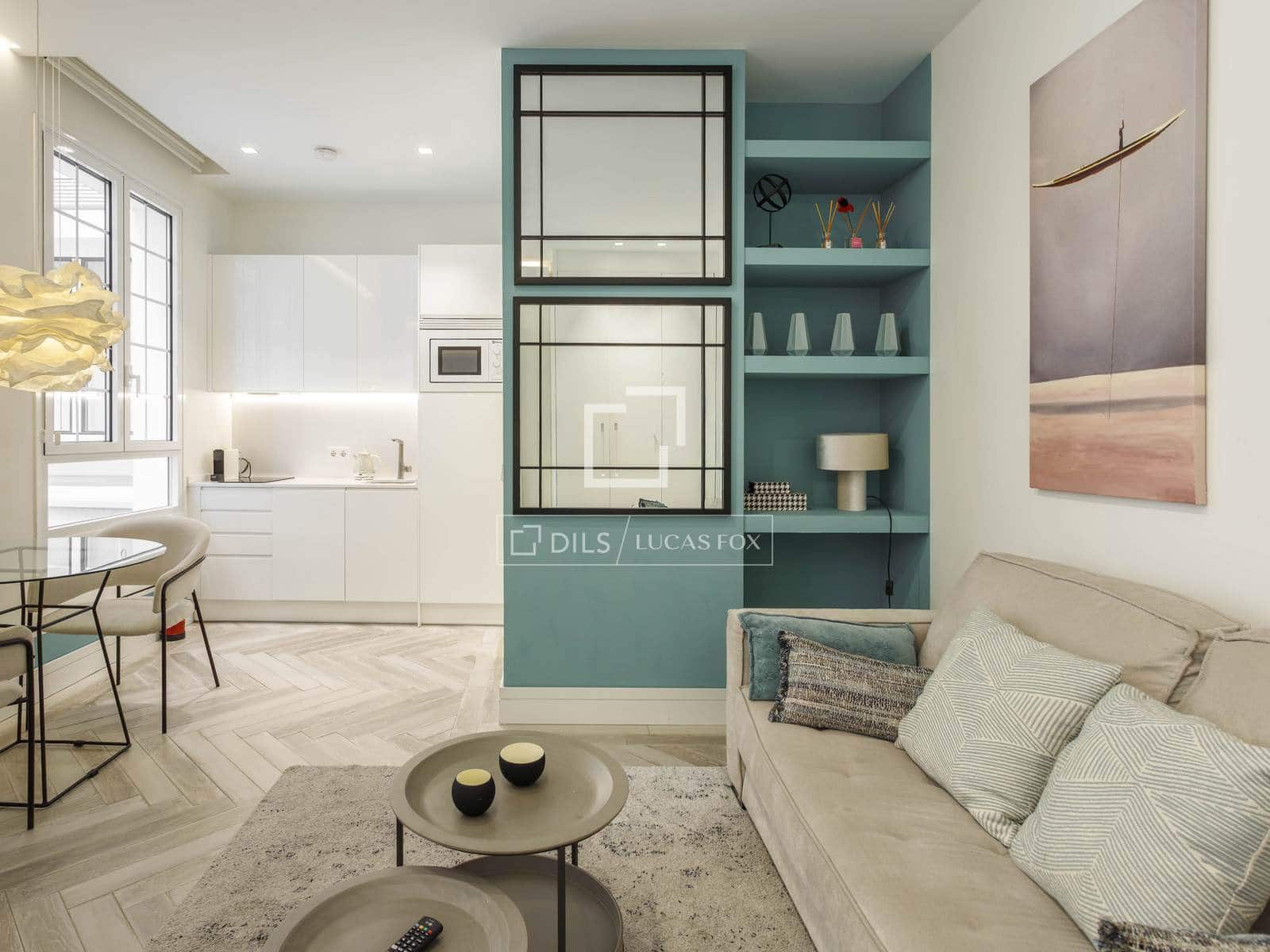1 slaapkamer Appartement te huur in Madrid stad - € 1.350 (Ref: 9975805)