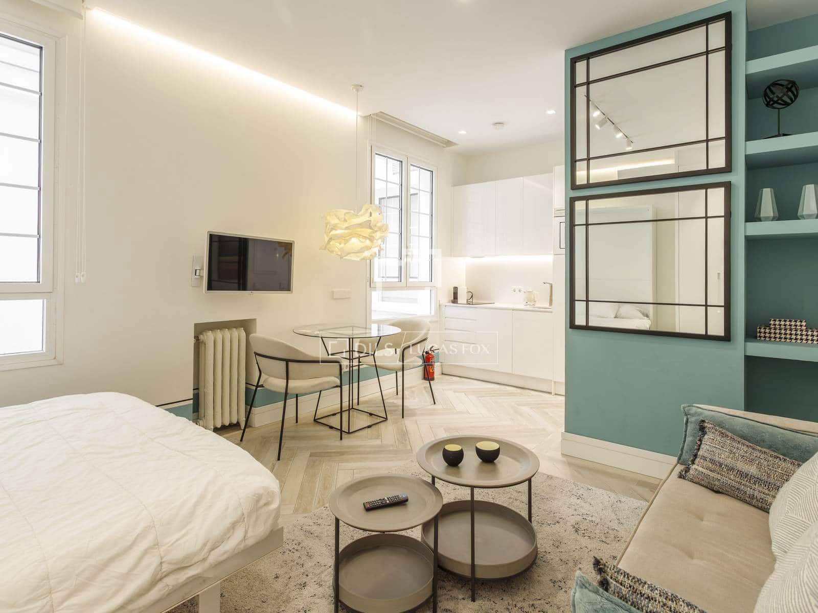 1 slaapkamer Appartement te huur in Madrid stad - € 1.350 (Ref: 9975805)
