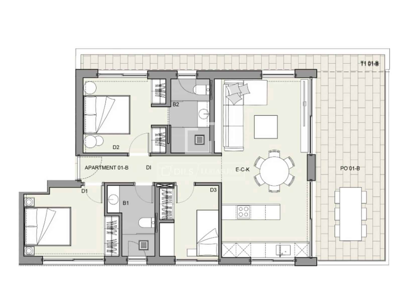 2 bedroom Apartment for sale in Palma de Mallorca with pool garage - € 785,000 (Ref: 9975902)