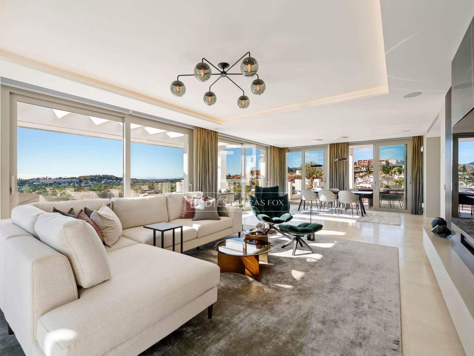 3 soverom Penthouse til salgs i Marbella med svømmebasseng garasje - € 2 895 000 (Ref: 9975903)