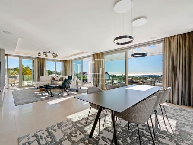 3 soverom Penthouse til salgs i Marbella med svømmebasseng garasje - € 2 895 000 (Ref: 9975903)