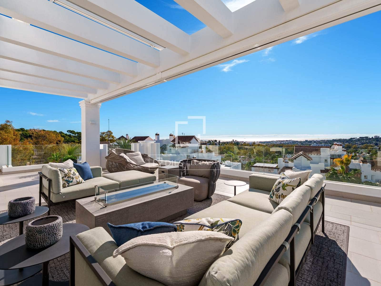 3 soverom Penthouse til salgs i Marbella med svømmebasseng garasje - € 2 895 000 (Ref: 9975903)
