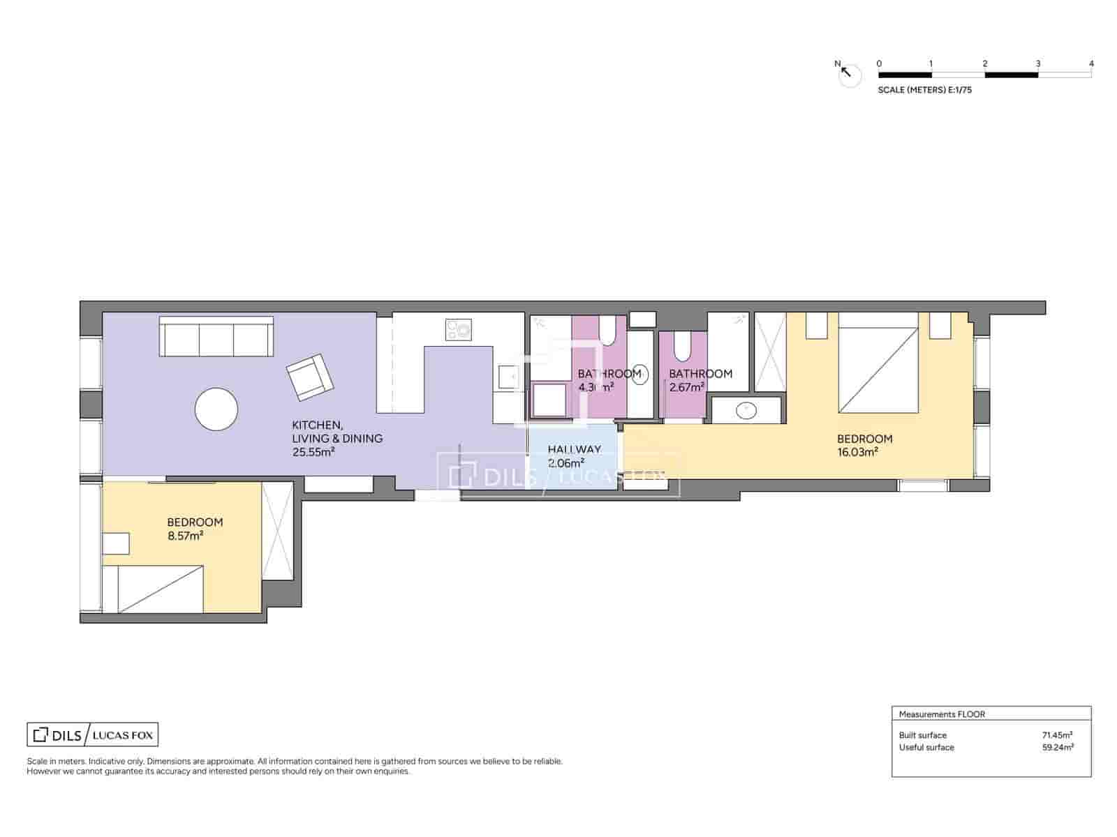 2 soverom Leilighet til salgs i Barcelona by - € 820 000 (Ref: 9975912)