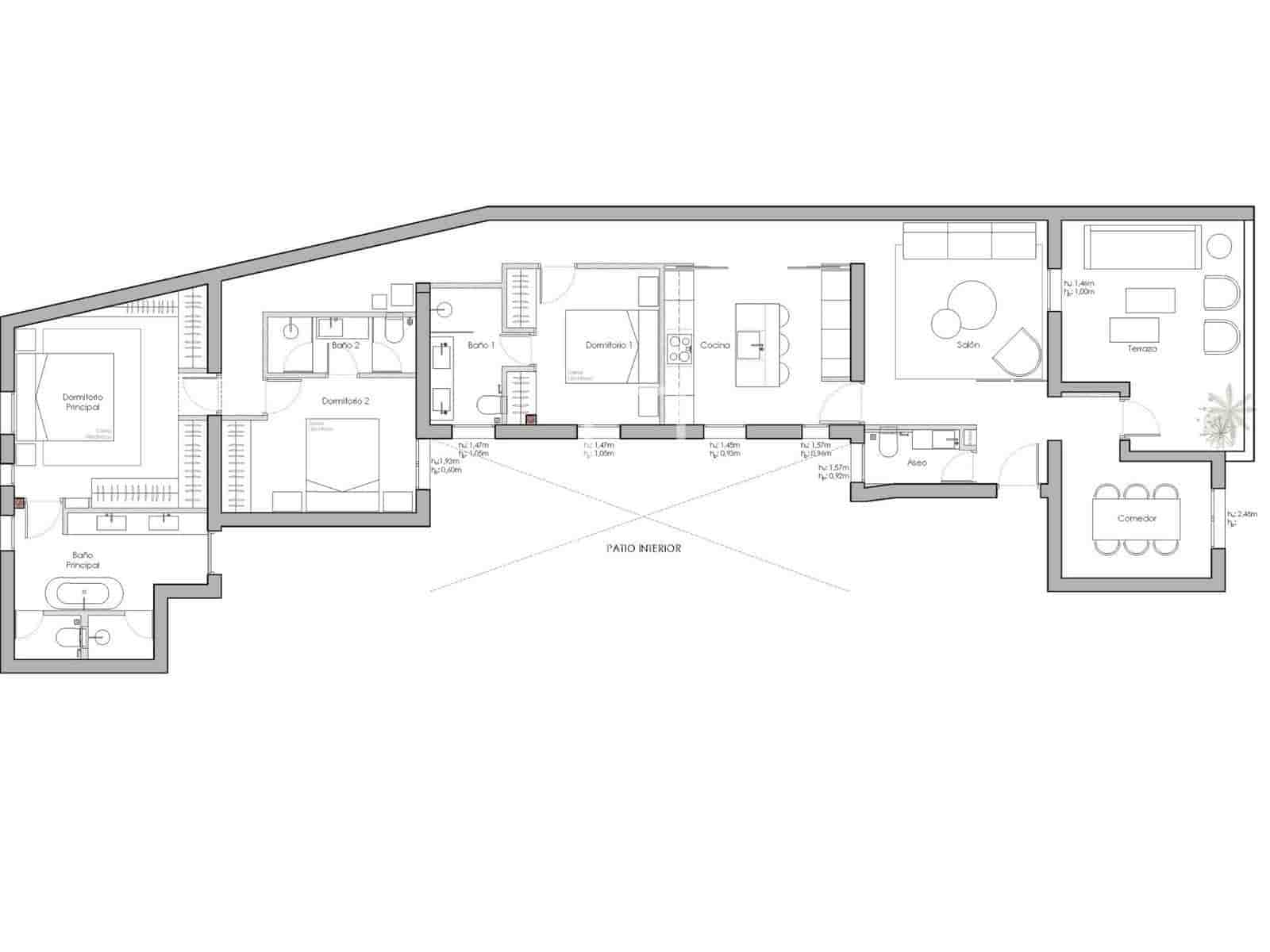 3 bedroom Apartment for sale in Madrid city - € 2,390,000 (Ref: 9976393)