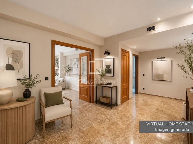4 soveværelse Lejlighed til salg i Valencia by med garage - € 990.000 (Ref: 9977696)