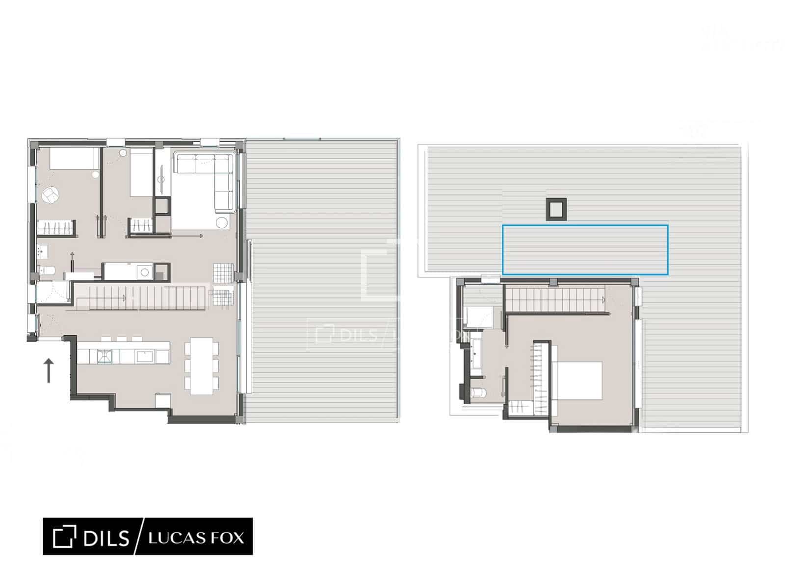 3 chambre Penthouse à vendre à Tarragone ville avec garage - 895 000 € (Ref: 9977875)