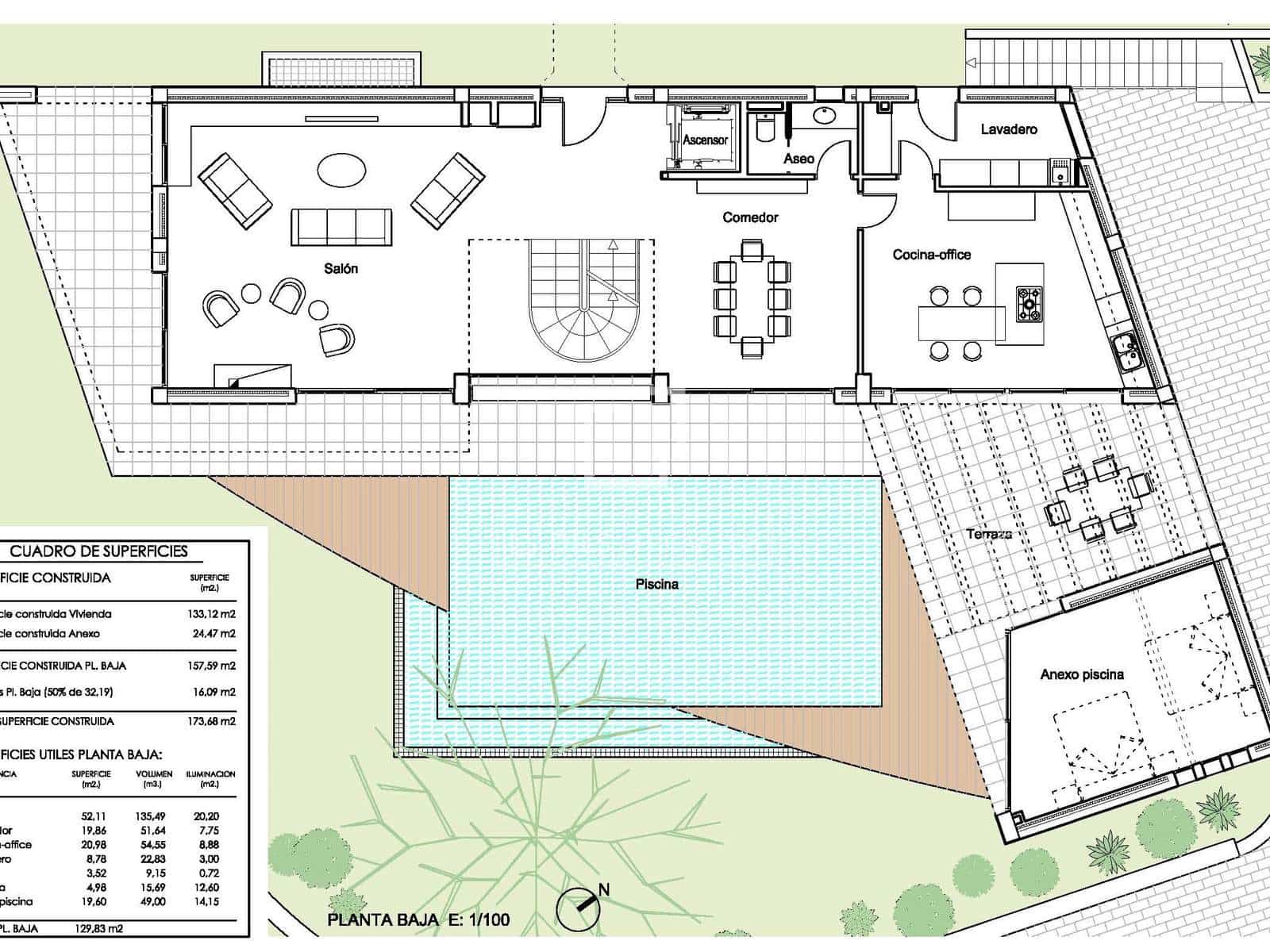 5 soveværelse Villa til salg i Bellaterra med swimmingpool garage - € 760.000 (Ref: 9977952)
