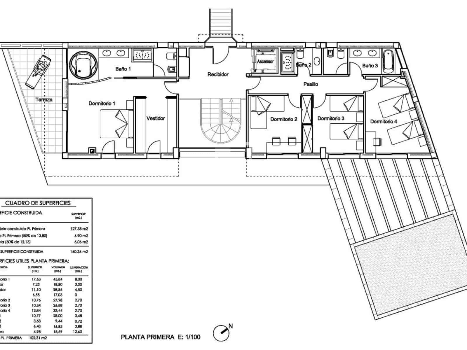 5 soveværelse Villa til salg i Bellaterra med swimmingpool garage - € 760.000 (Ref: 9977952)