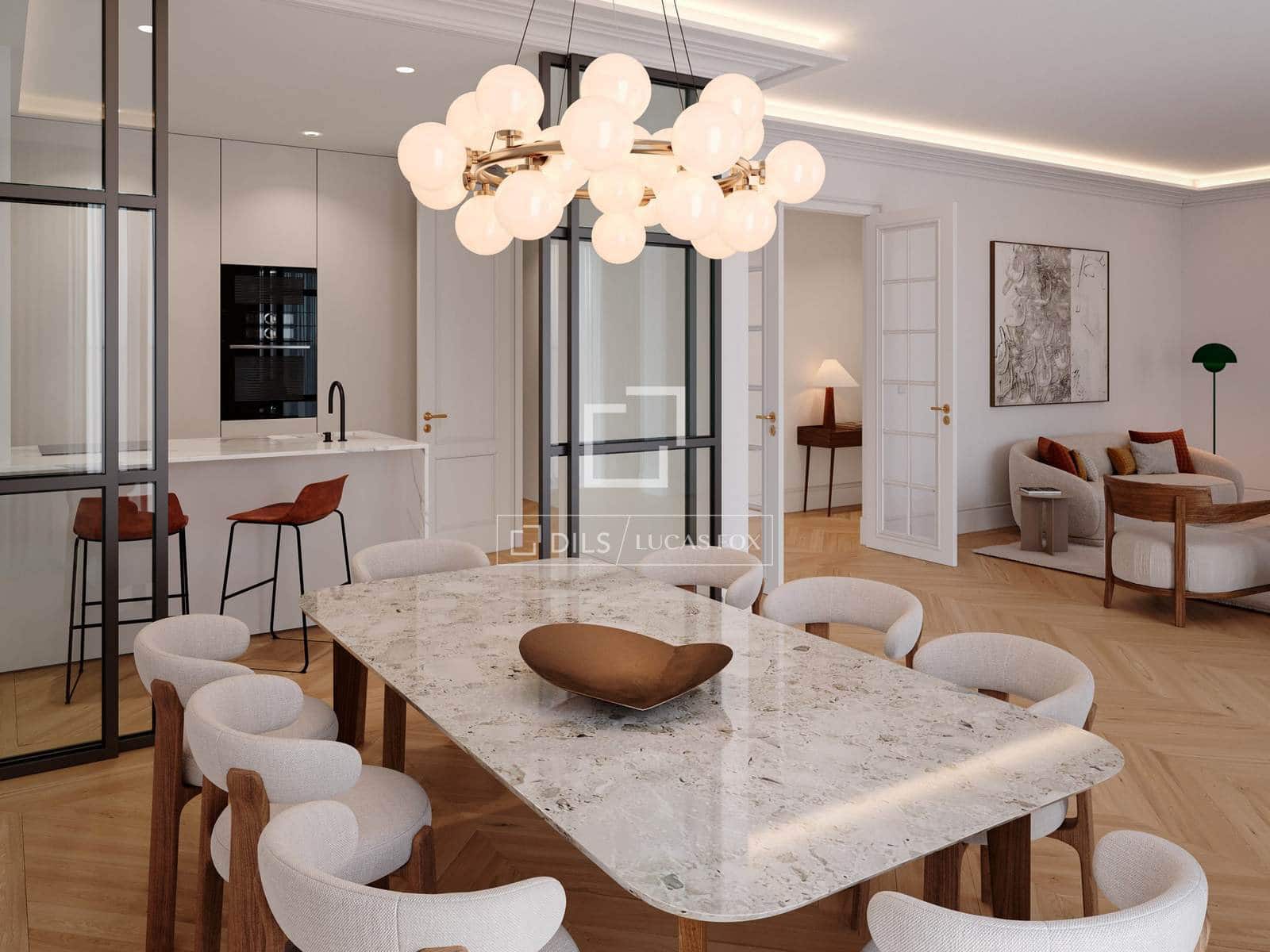 4 soveværelse Lejlighed til salg i Madrid by - € 3.700.000 (Ref: 9981334)