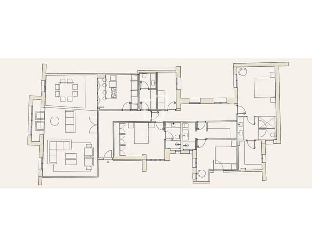 4 soveværelse Lejlighed til salg i Almagro, Madrid by - € 3.700.000 (Ref: 9981334)