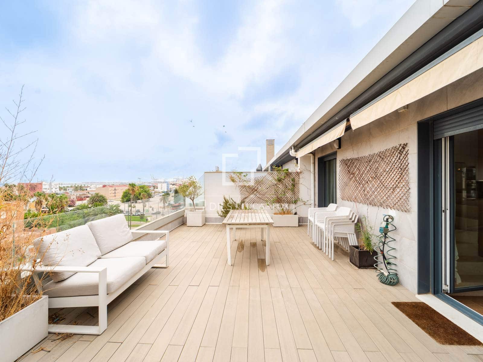3 bedroom Apartment for rent in Valencia city with pool garage - € 2,600 (Ref: 9981336)