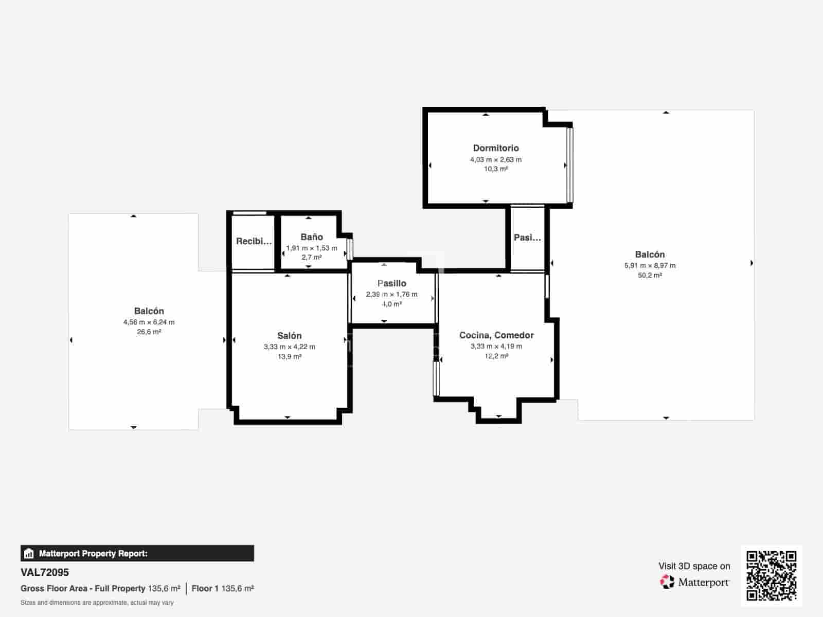 1 Zimmer Penthouse zu vermieten in Valencia Stadt - 2.500 € (Ref: 9983879)