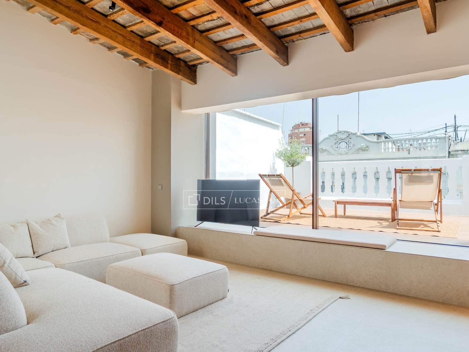 1 Zimmer Penthouse zu vermieten in Valencia Stadt - 2.500 € (Ref: 9983879)