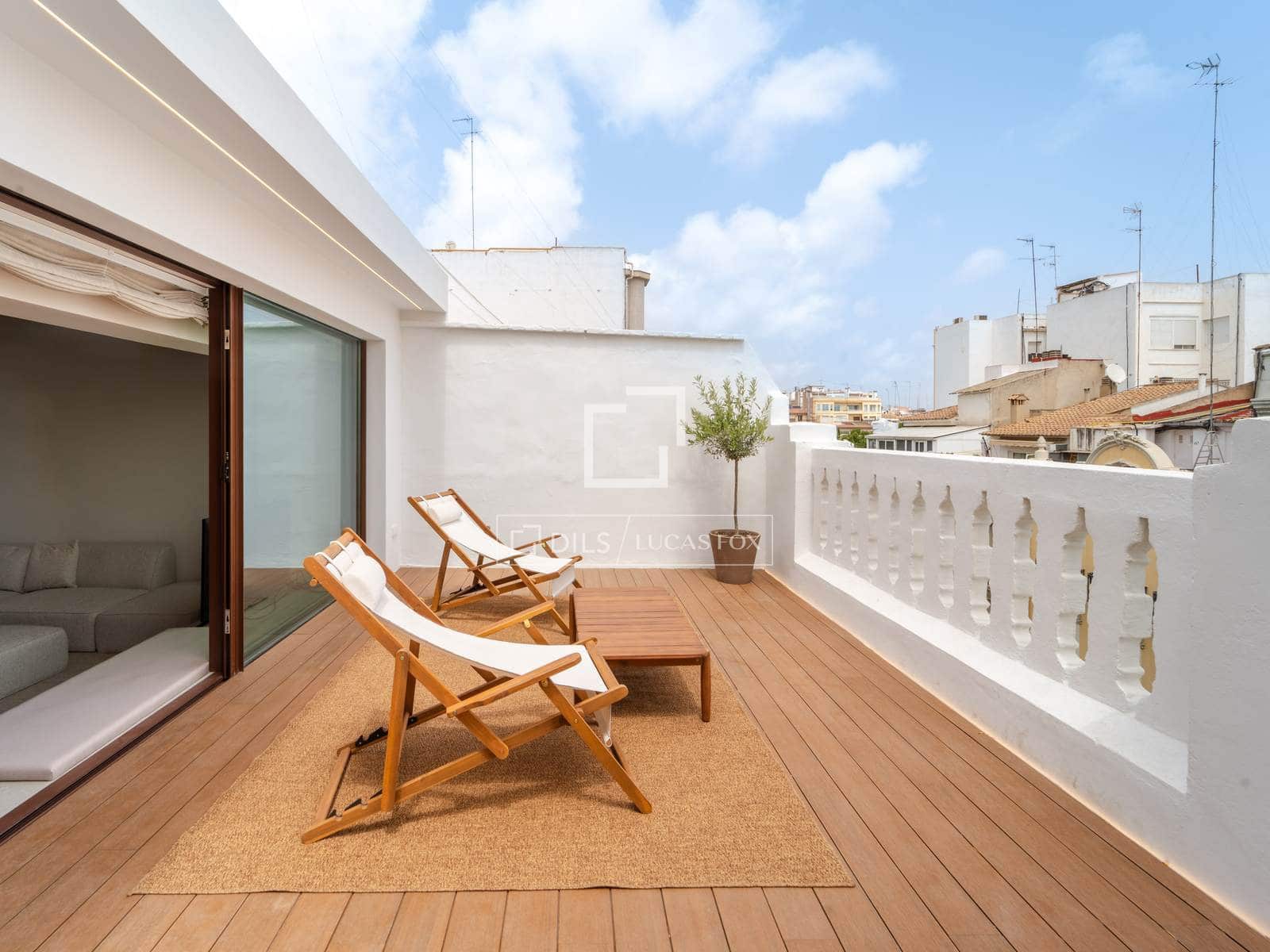 1 Zimmer Penthouse zu vermieten in Valencia Stadt - 2.500 € (Ref: 9983879)