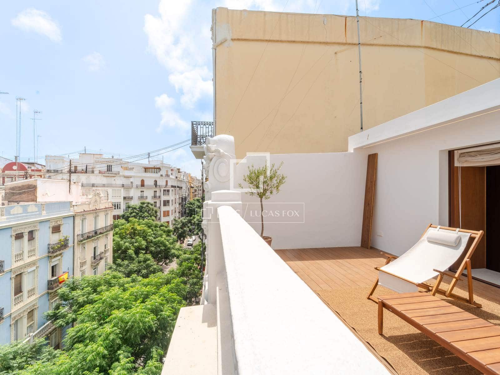 1 Zimmer Penthouse zu vermieten in Valencia Stadt - 2.500 € (Ref: 9983879)