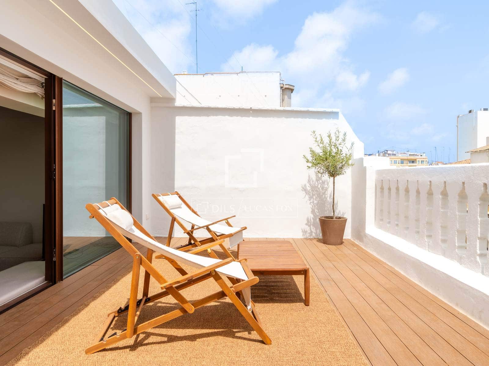 1 Zimmer Penthouse zu vermieten in Valencia Stadt - 2.500 € (Ref: 9983879)