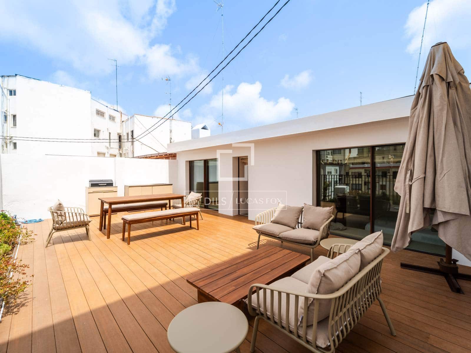 1 Zimmer Penthouse zu vermieten in Valencia Stadt - 2.500 € (Ref: 9983879)