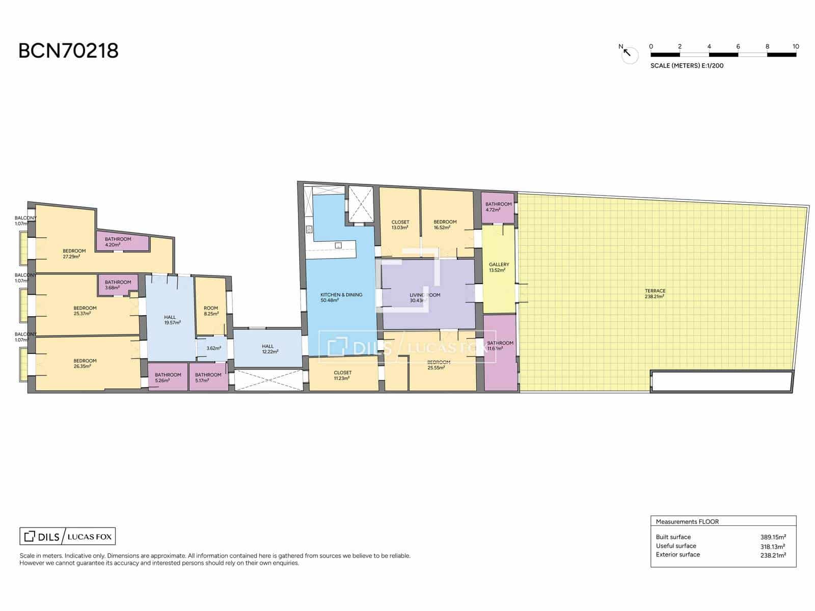 7 soveværelse Lejlighed til salg i Barcelona by - € 1.790.000 (Ref: 9984048)