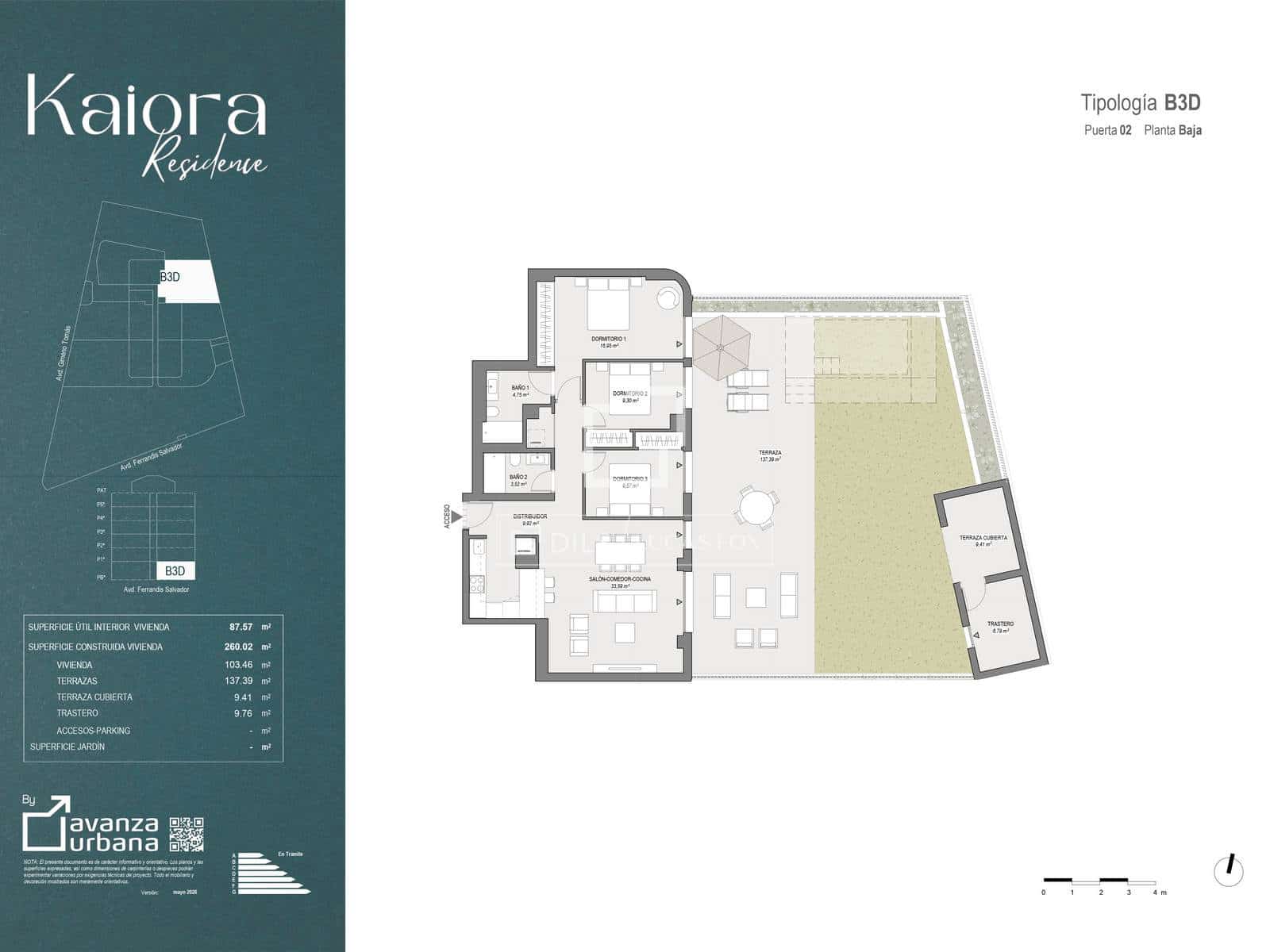 3 quarto Apartamento para venda em Benicassim com piscina garagem - 675 000 € (Ref: 9989841)