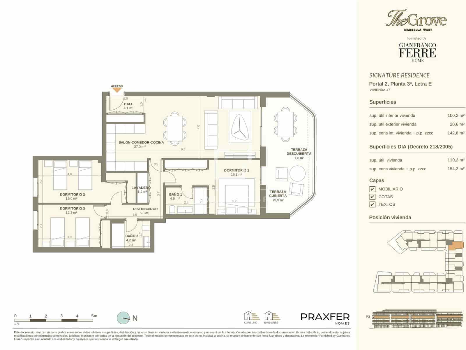 3 bedroom Apartment for sale in Marbella with pool garage - € 758,565 (Ref: 9989961)