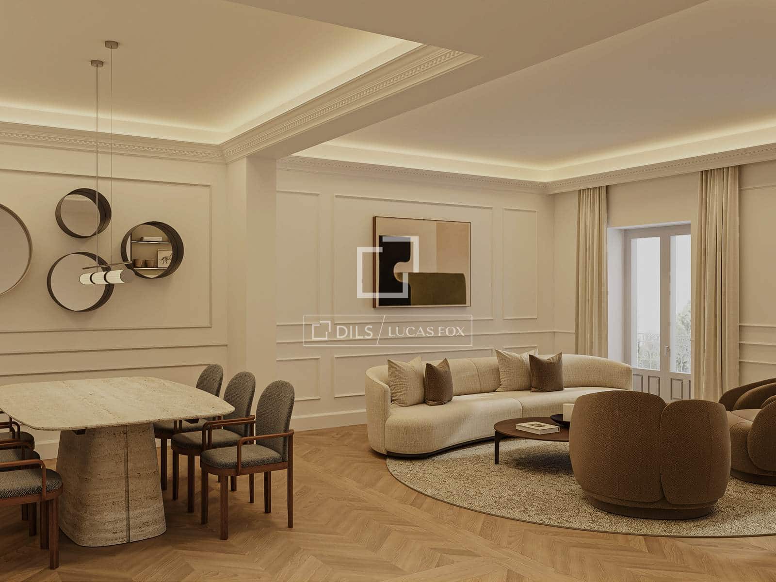 3 soveværelse Lejlighed til salg i Madrid by - € 3.580.000 (Ref: 9989962)
