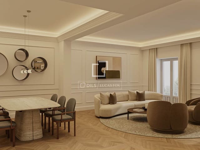 3 soveværelse Lejlighed til salg i Recoletos, Madrid by - € 3.580.000 (Ref: 9989962)