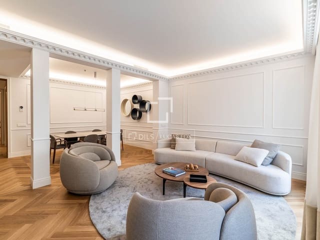 3 chambre Appartement à vendre à Recoletos, Madrid ville - 3 580 000 € (Ref: 9989962)