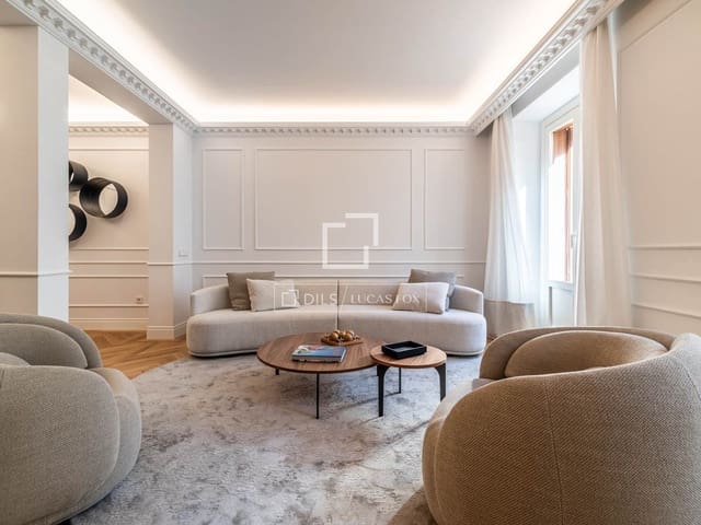 3 chambre Appartement à vendre à Recoletos, Madrid ville - 3 580 000 € (Ref: 9989962)