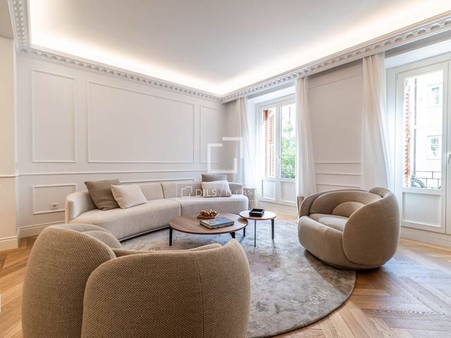 3 chambre Appartement à vendre à Recoletos, Madrid ville - 3 580 000 € (Ref: 9989962)