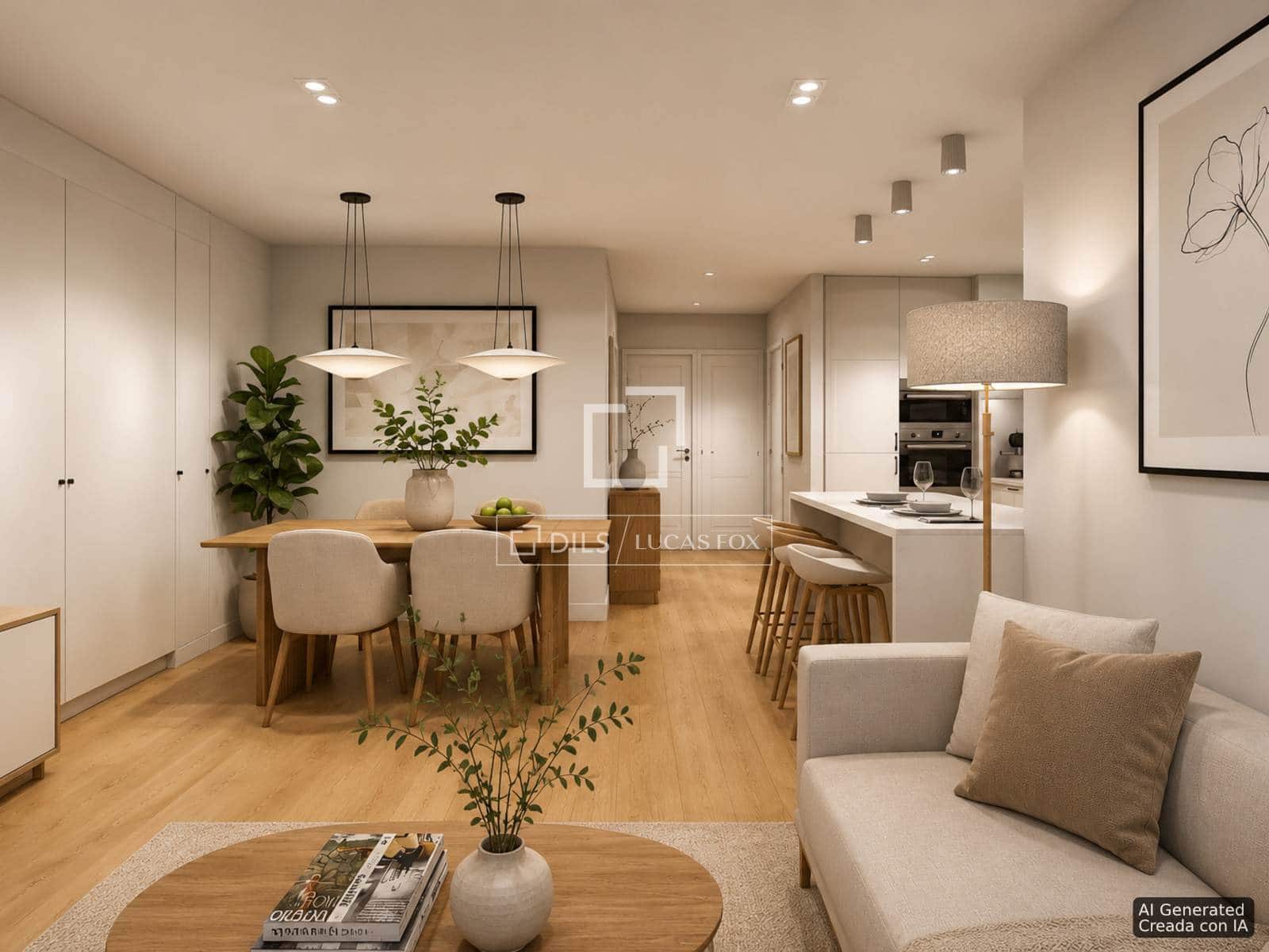 Apartamento de 3 habitaciones en Madrid ciudad en venta con piscina garaje - 1.230.000 € (Ref: 9990892)