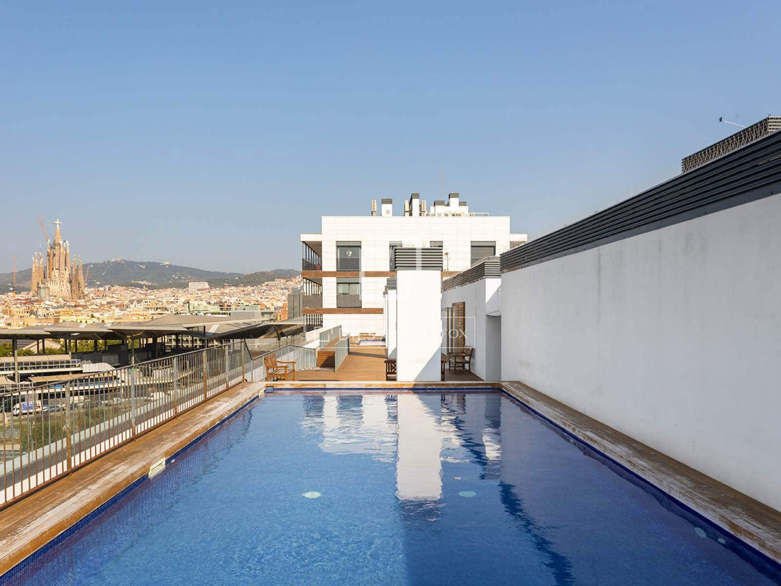 Appartement de 4 chambres à louer à Barcelone ville avec piscine garage - 4 650 € (Ref: 9990922)