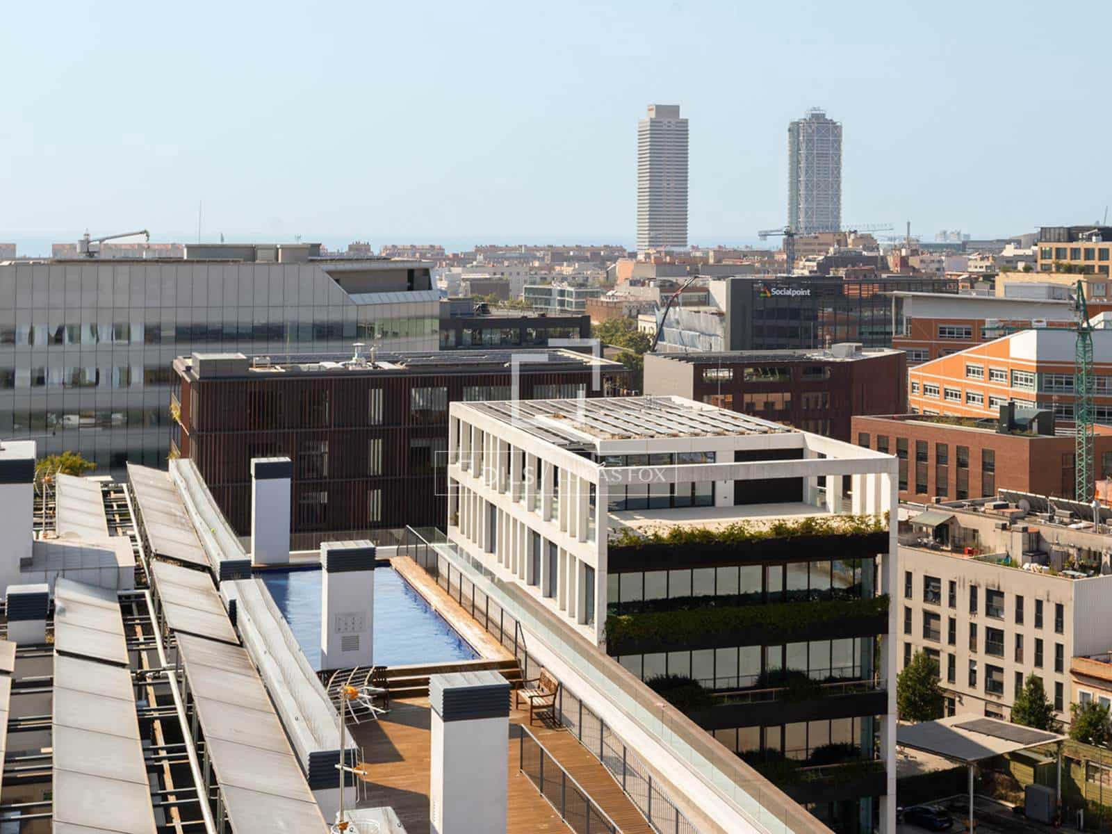 Appartement de 4 chambres à louer à Barcelone ville avec piscine garage - 4 650 € (Ref: 9990922)