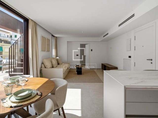 2 soveværelse Penthouse til salg i Palma de Mallorca med swimmingpool garage - € 2.399.000 (Ref: 9993629)