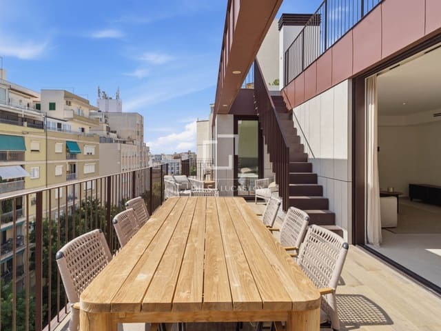 2 soveværelse Penthouse til salg i Palma de Mallorca med swimmingpool garage - € 2.399.000 (Ref: 9993629)