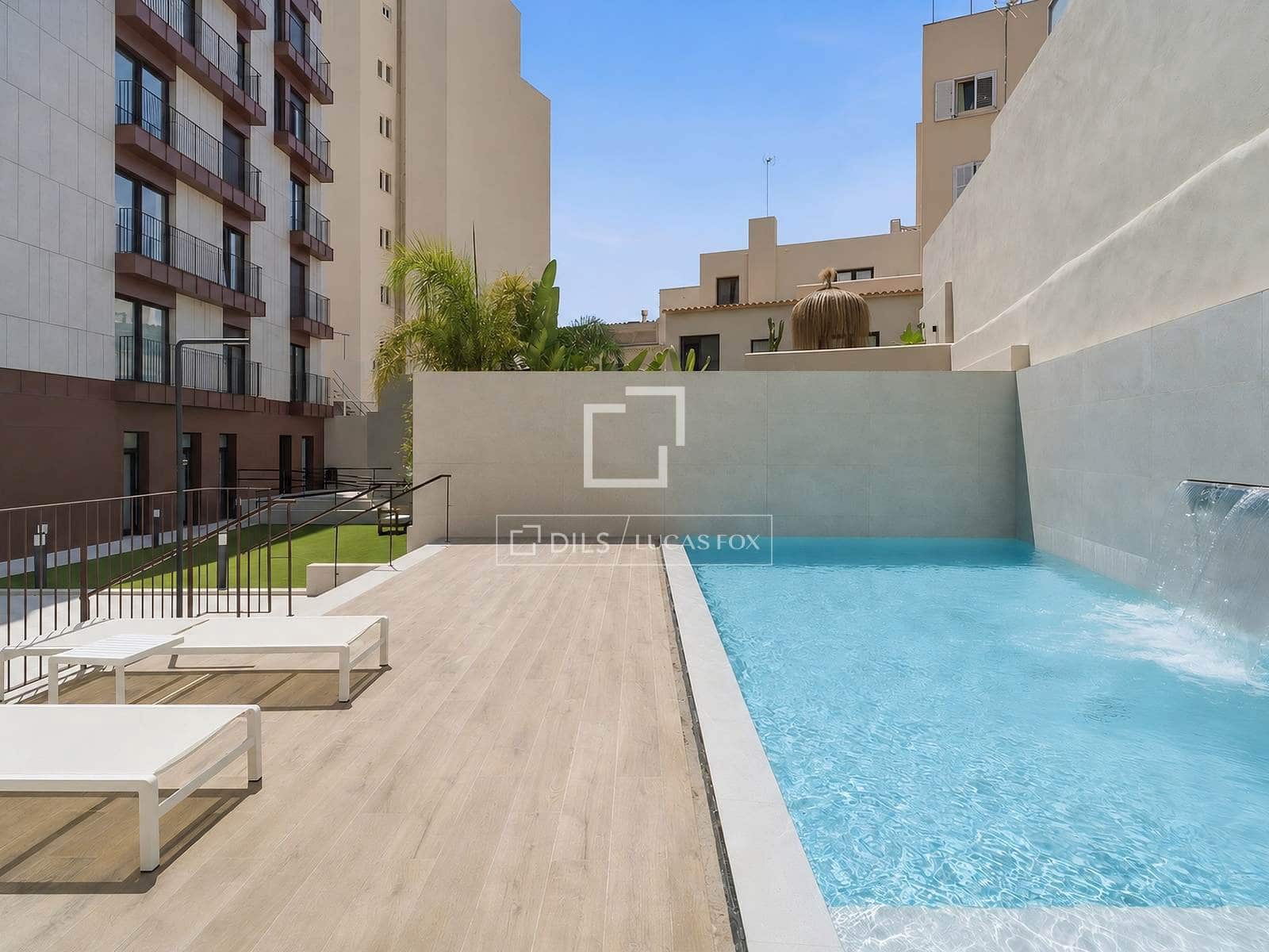 3 chambre Penthouse à vendre à Palma de Mallorca avec piscine garage - 2 599 000 € (Ref: 9993631)