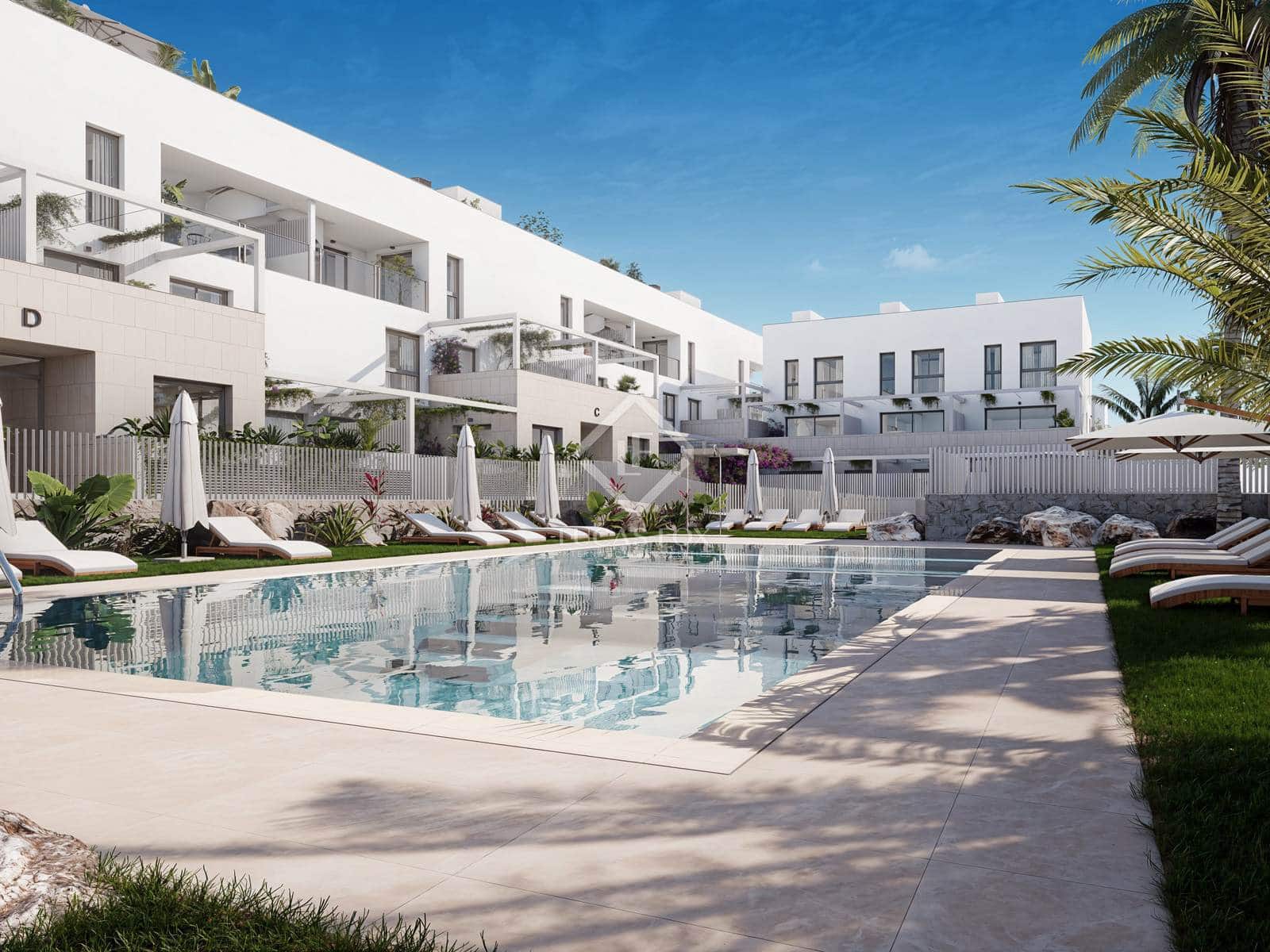 2 soveværelse Penthouse til salg i Ibiza by med swimmingpool garage - € 690.300 (Ref: 9997567)