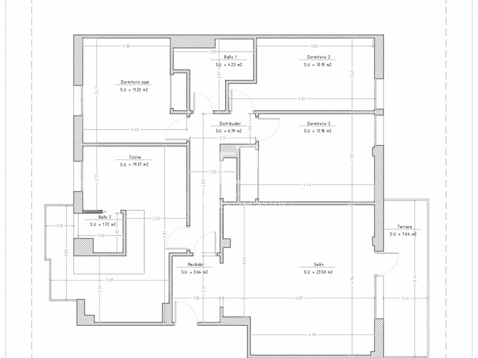3 Zimmer Apartment zu verkaufen in Madrid Stadt - 985.000 € (Ref: 9997568)