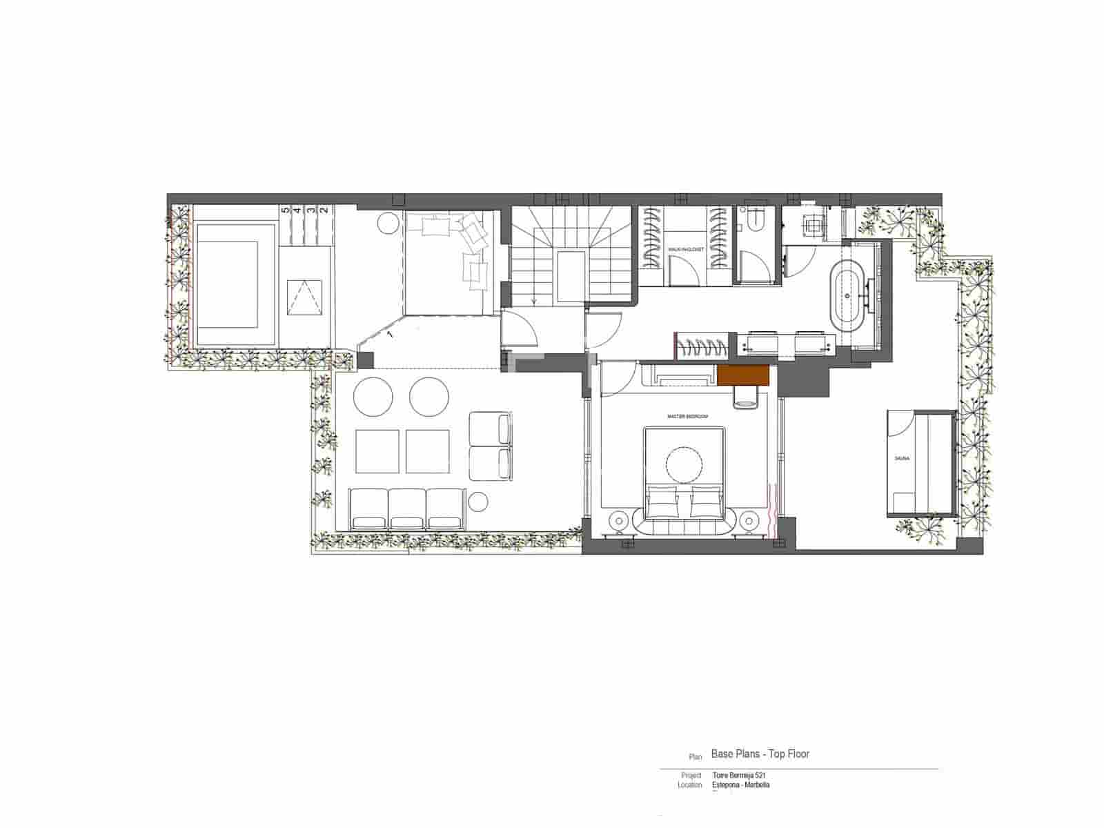 Ático de 3 habitaciones en Estepona en venta con piscina garaje - 4.995.000 € (Ref: 9997702)