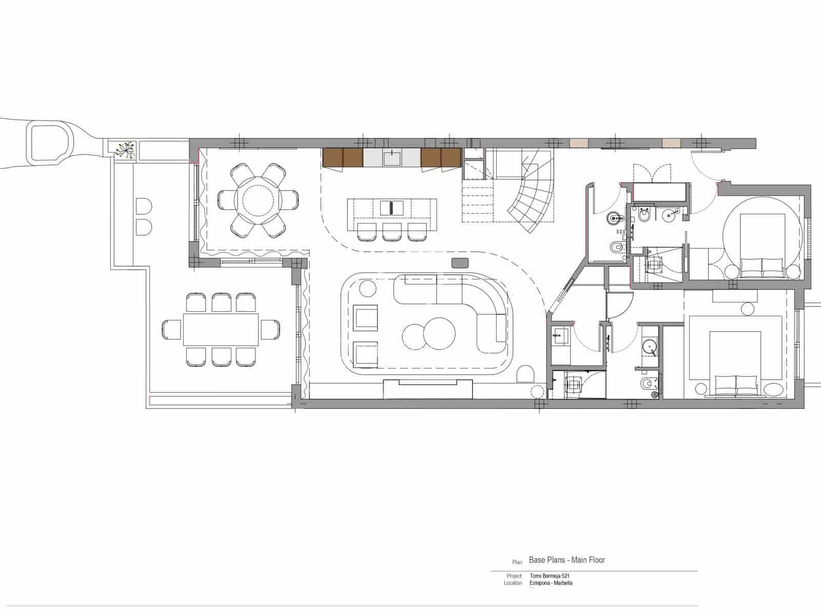 Ático de 3 habitaciones en Estepona en venta con piscina garaje - 4.995.000 € (Ref: 9997702)