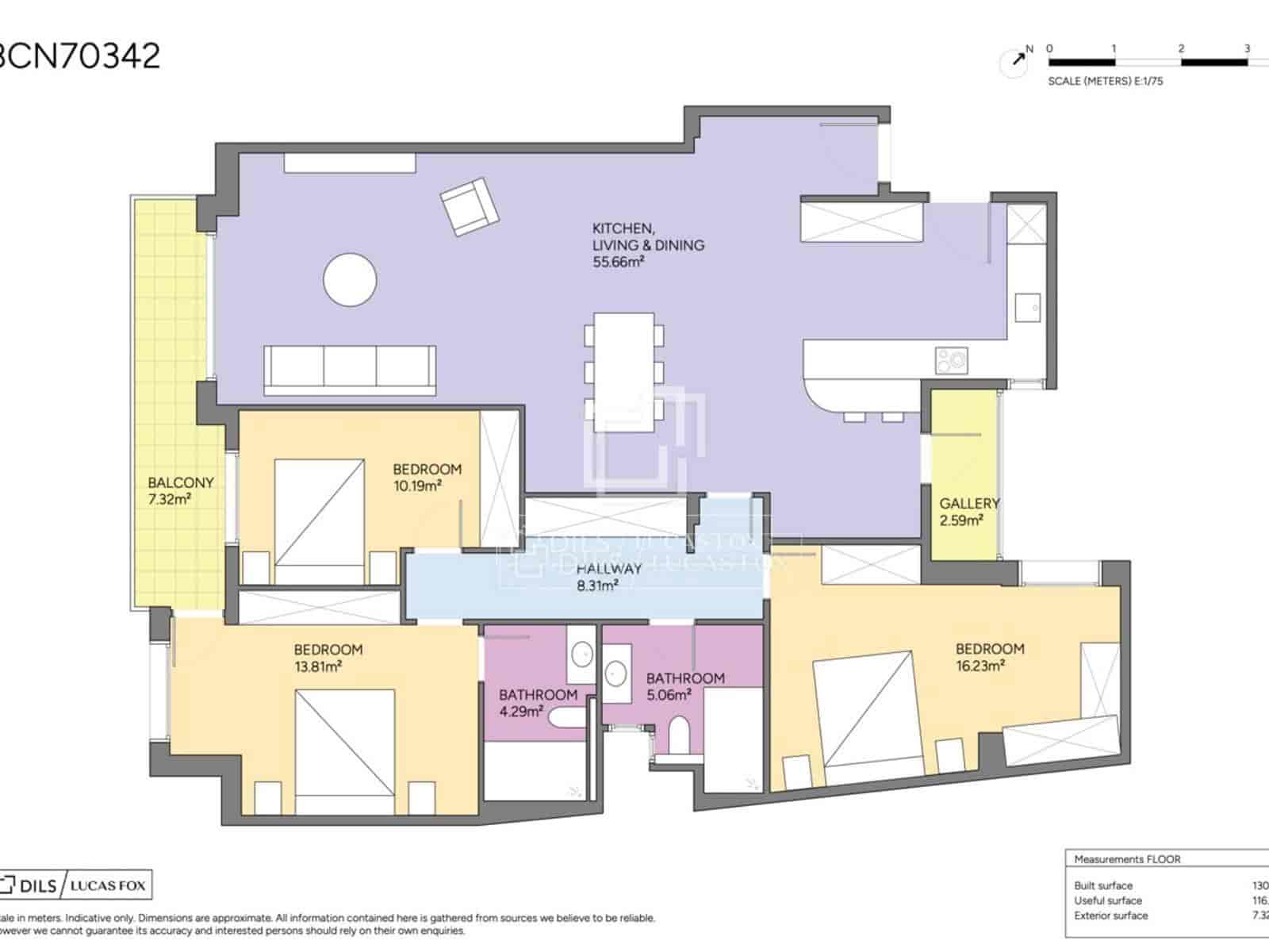 3 soverom Leilighet til salgs i Barcelona by - € 1 149 000 (Ref: 9997756)